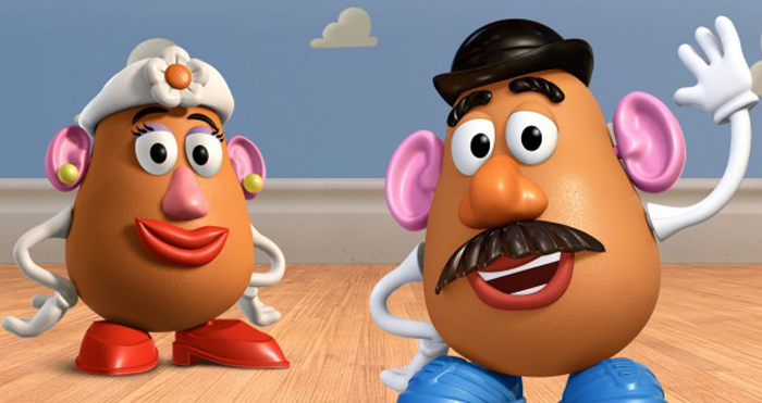 mr & mrs potato head toy story